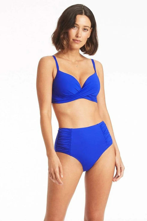 Sea Level Essentials Twist Front Dd/E Br